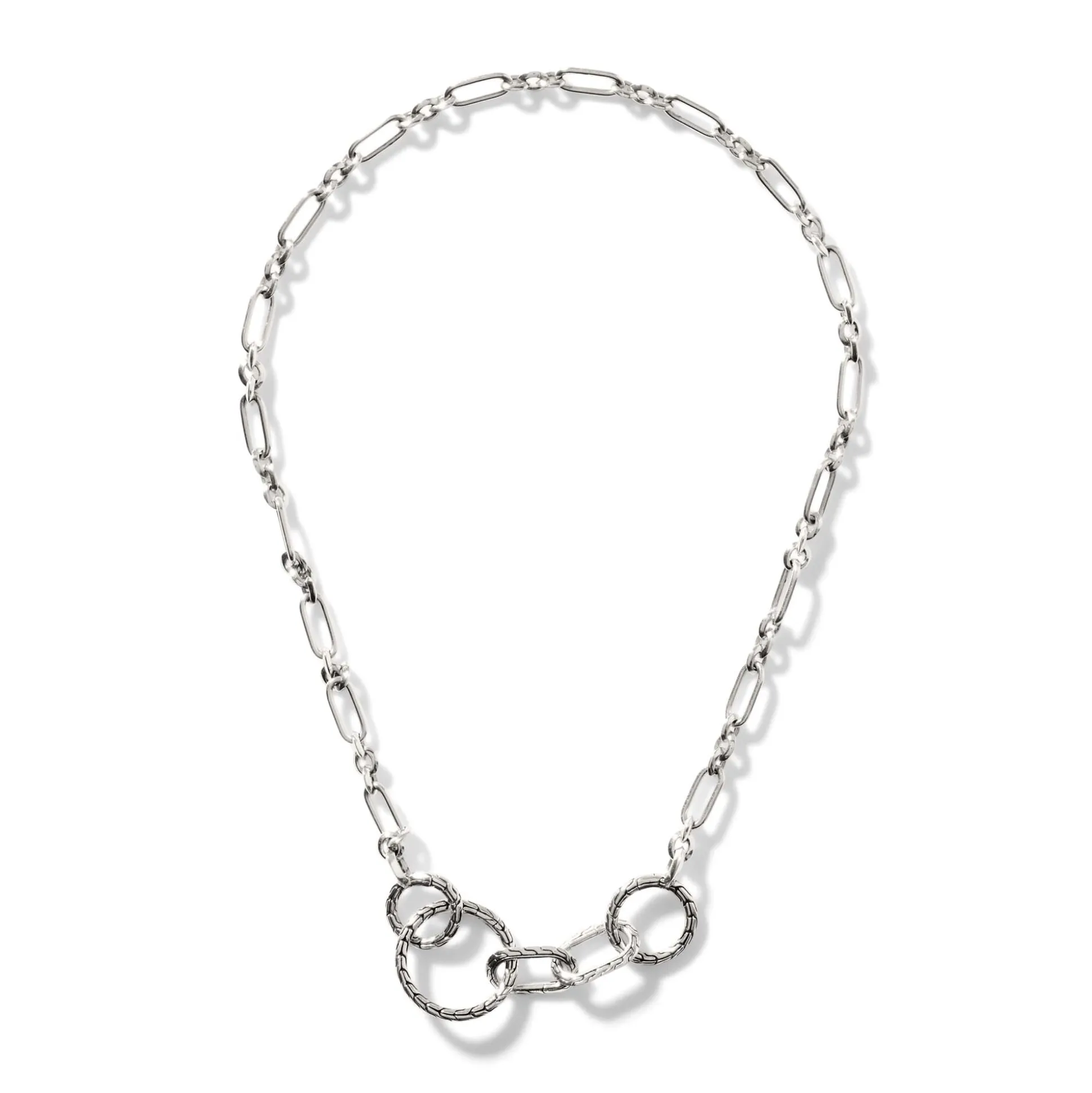 Women John Hardy Layering^Multi Keyring Necklace, Sterling Silver