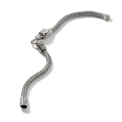 Men John Hardy Chains^Naga Bracelet, Sterling Silver, Gold, 5Mm