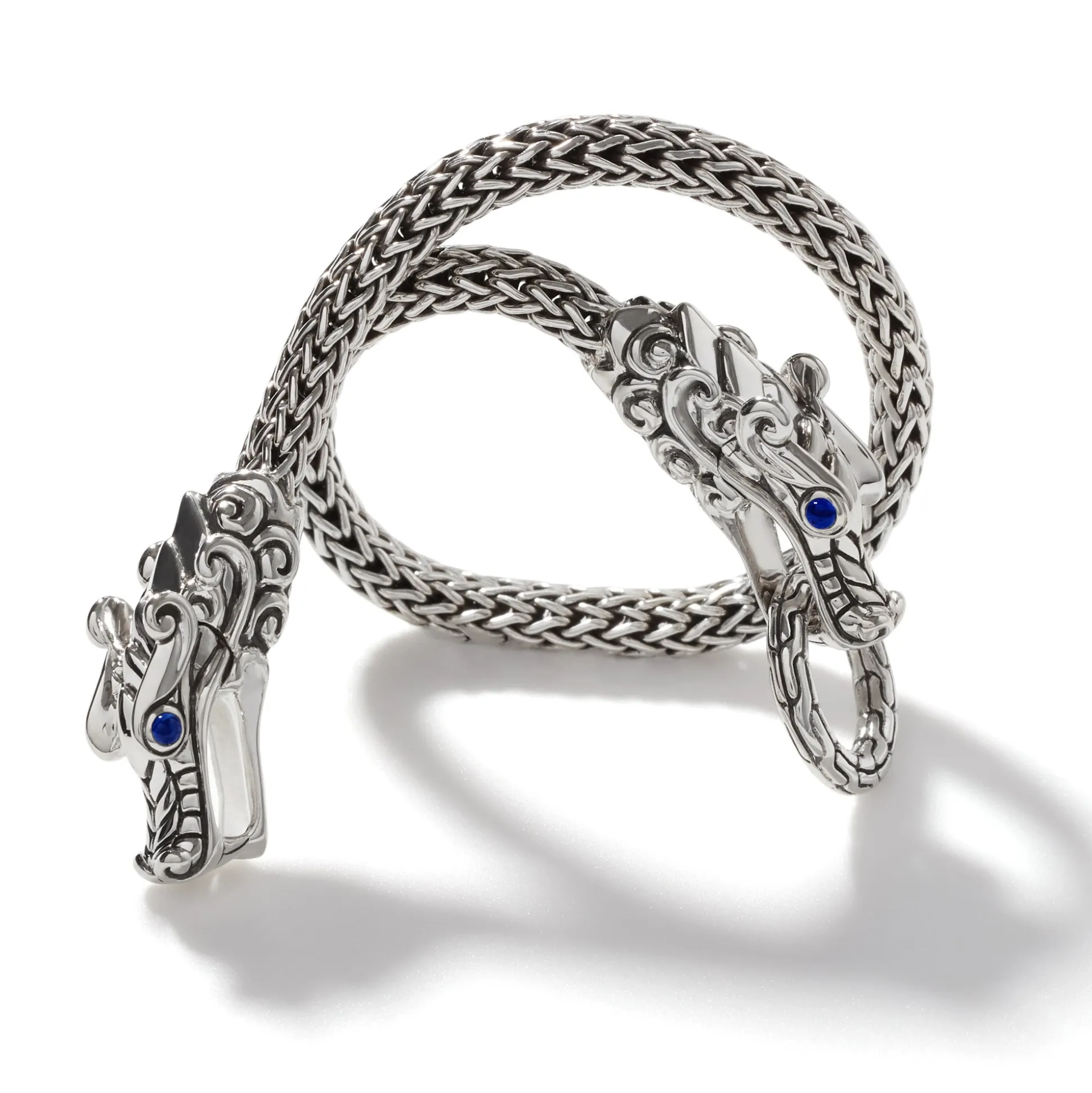 Men John Hardy Chains^Naga Bracelet, Sterling Silver, 5Mm