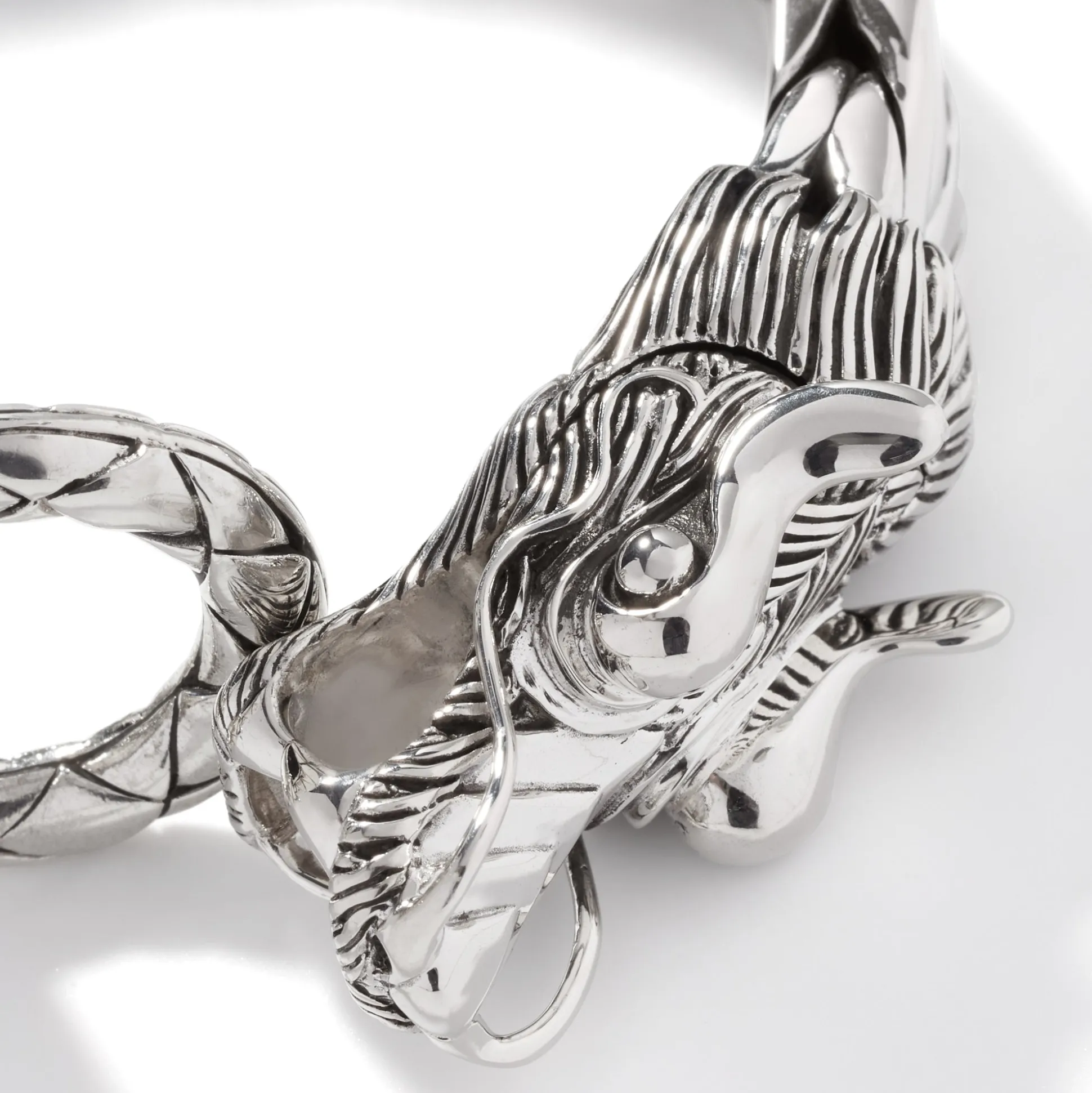 Men John Hardy Chains^Naga Bracelet, Sterling Silver, 15Mm