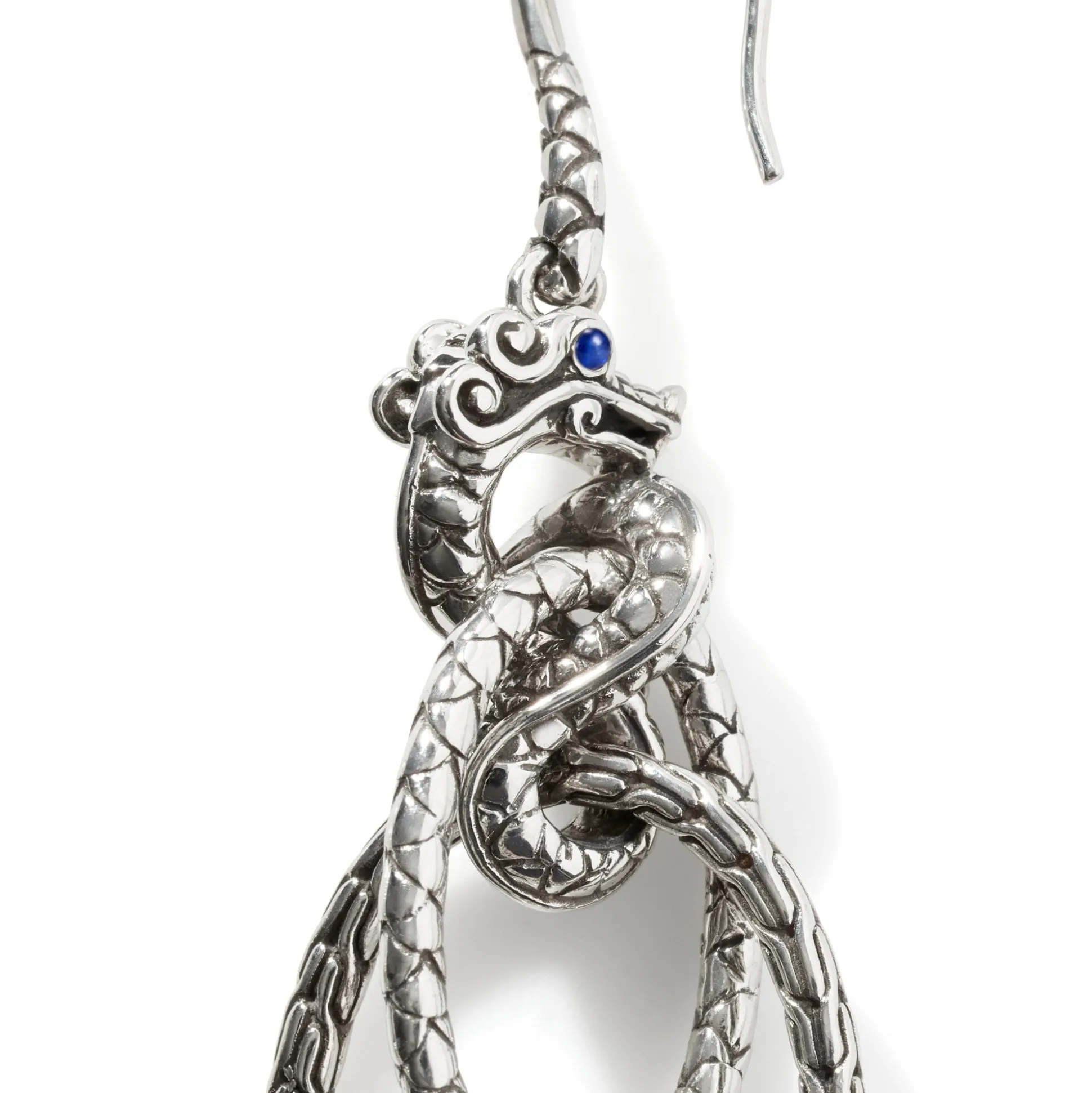 Women John Hardy Statement^Naga Drop Earring, Sterling Silver