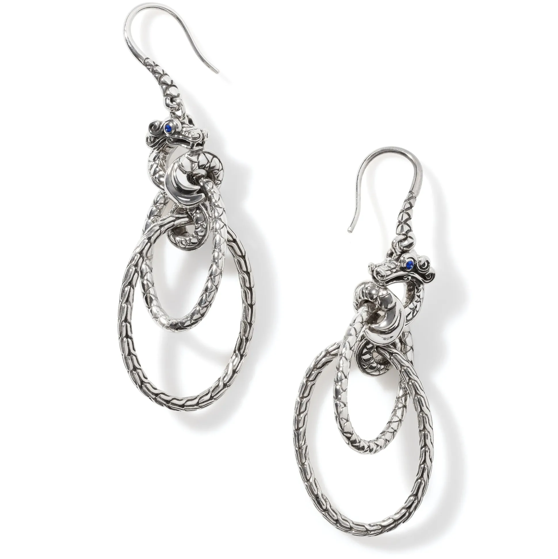 Women John Hardy Statement^Naga Drop Earring, Sterling Silver