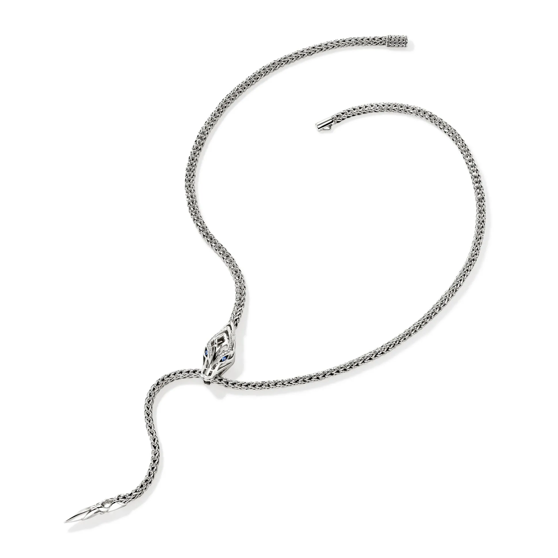 Women John Hardy Statement^Naga Lariat, Gold, Silver, Diamonds