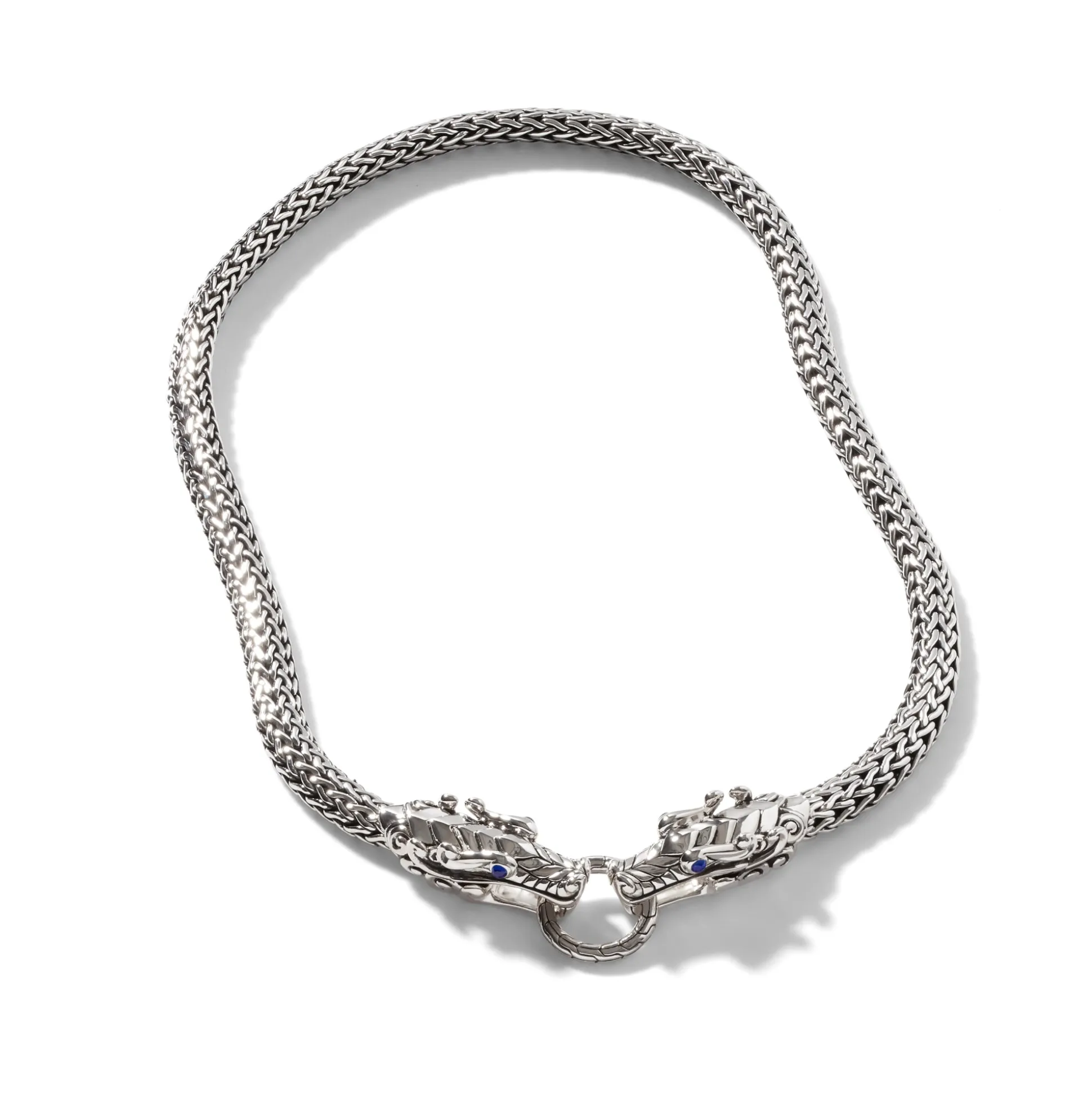 Women John Hardy Statement^Naga Necklace, Sterling Silver, 7.5Mm