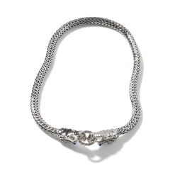 Women John Hardy Statement^Naga Necklace, Sterling Silver, 7.5Mm