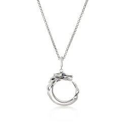 Men John Hardy Tags & Pendants^Naga Pendant Necklace, Sterling Silver