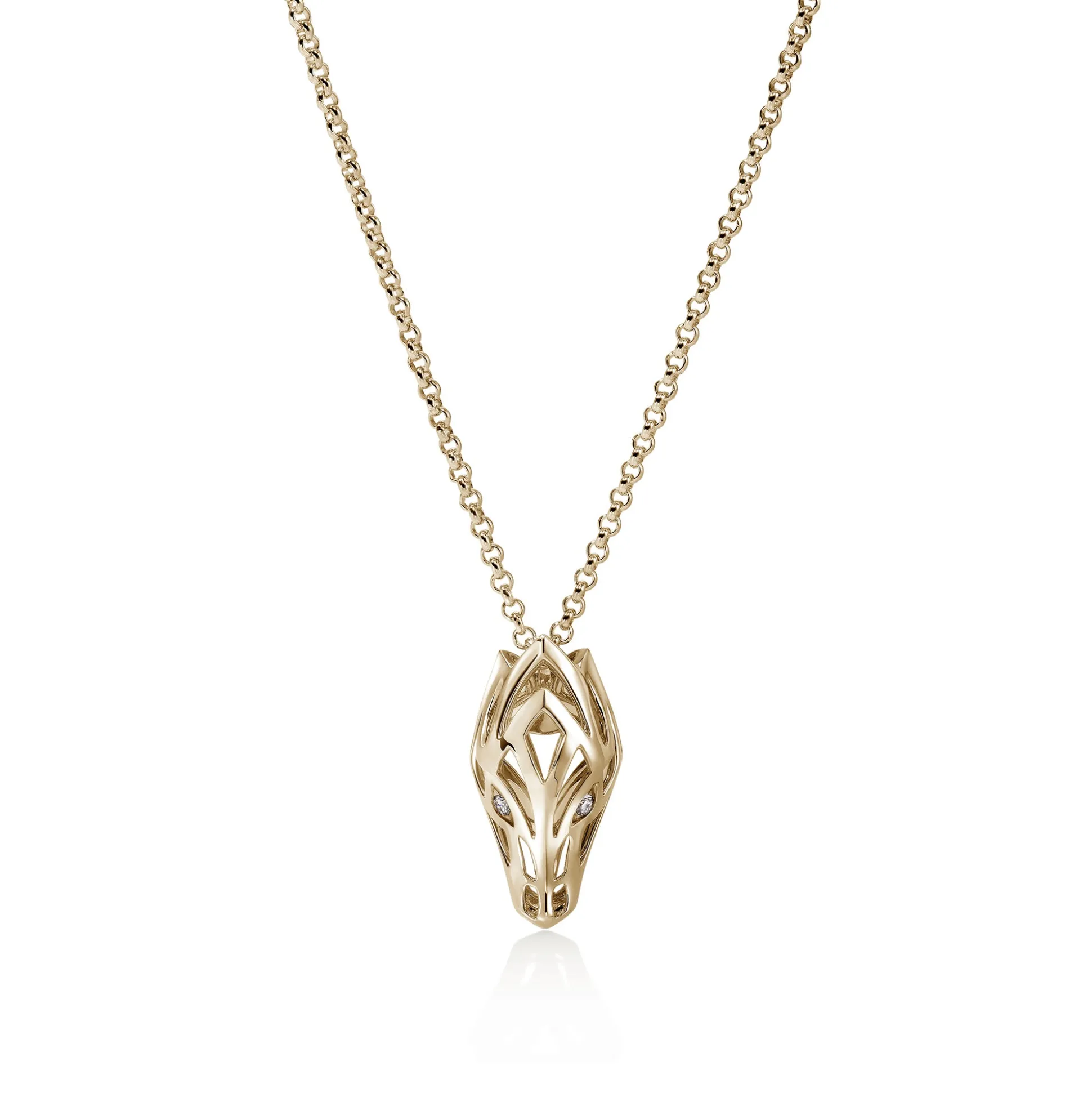 Men John Hardy Tags & Pendants^Naga Pendant Necklace, Sterling Silver