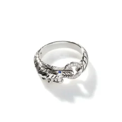 Women John Hardy Bands^Naga Ring, Sterling Silver, Diamonds