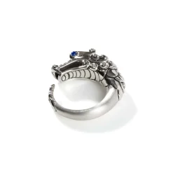 Women John Hardy Statement^Naga Ring, Sterling Silver, Pave