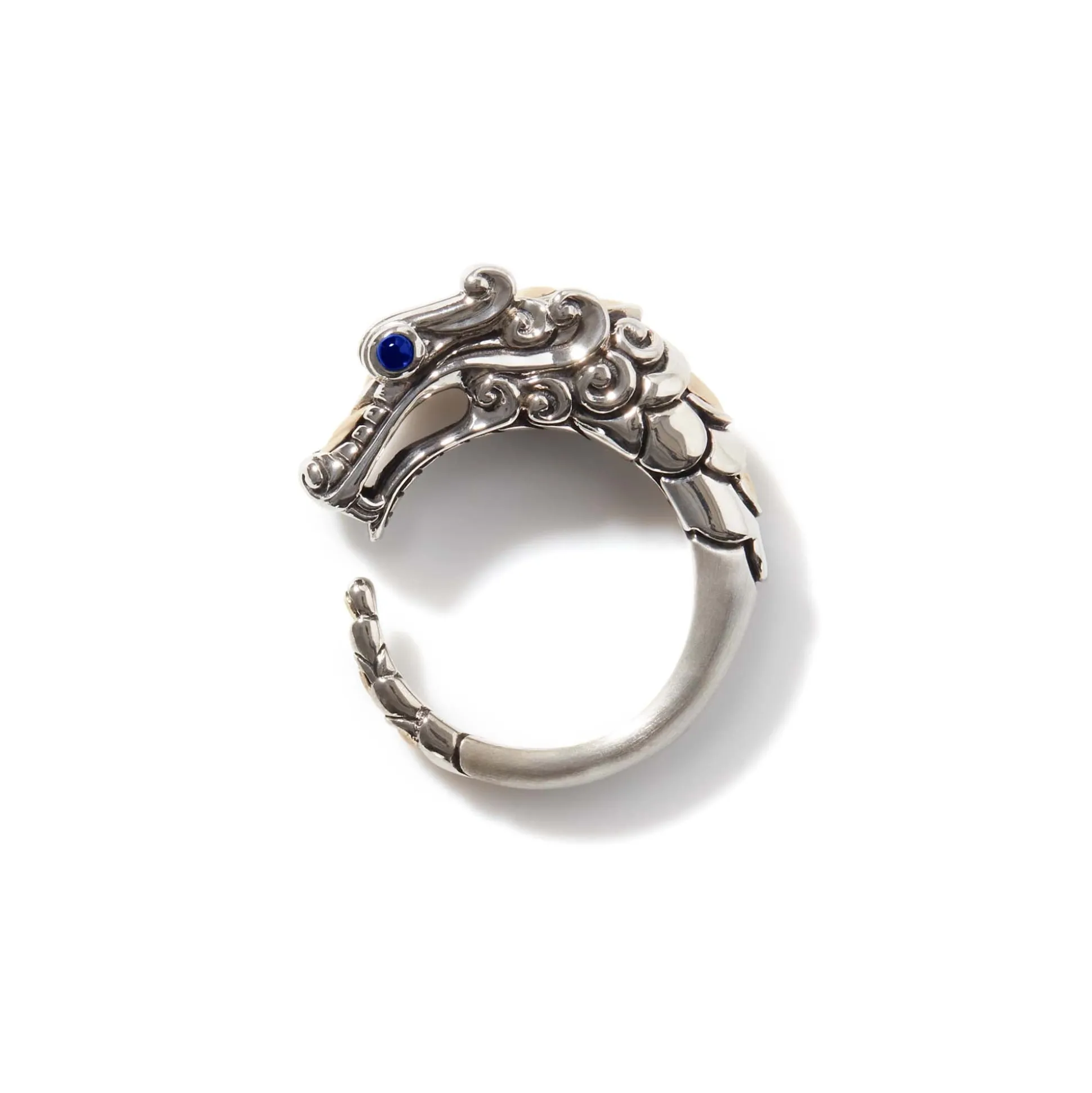 Women John Hardy Statement^Naga Ring, Sterling Silver, Gold