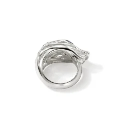 Men John Hardy Bands^Naga Ring, Sterling Silver