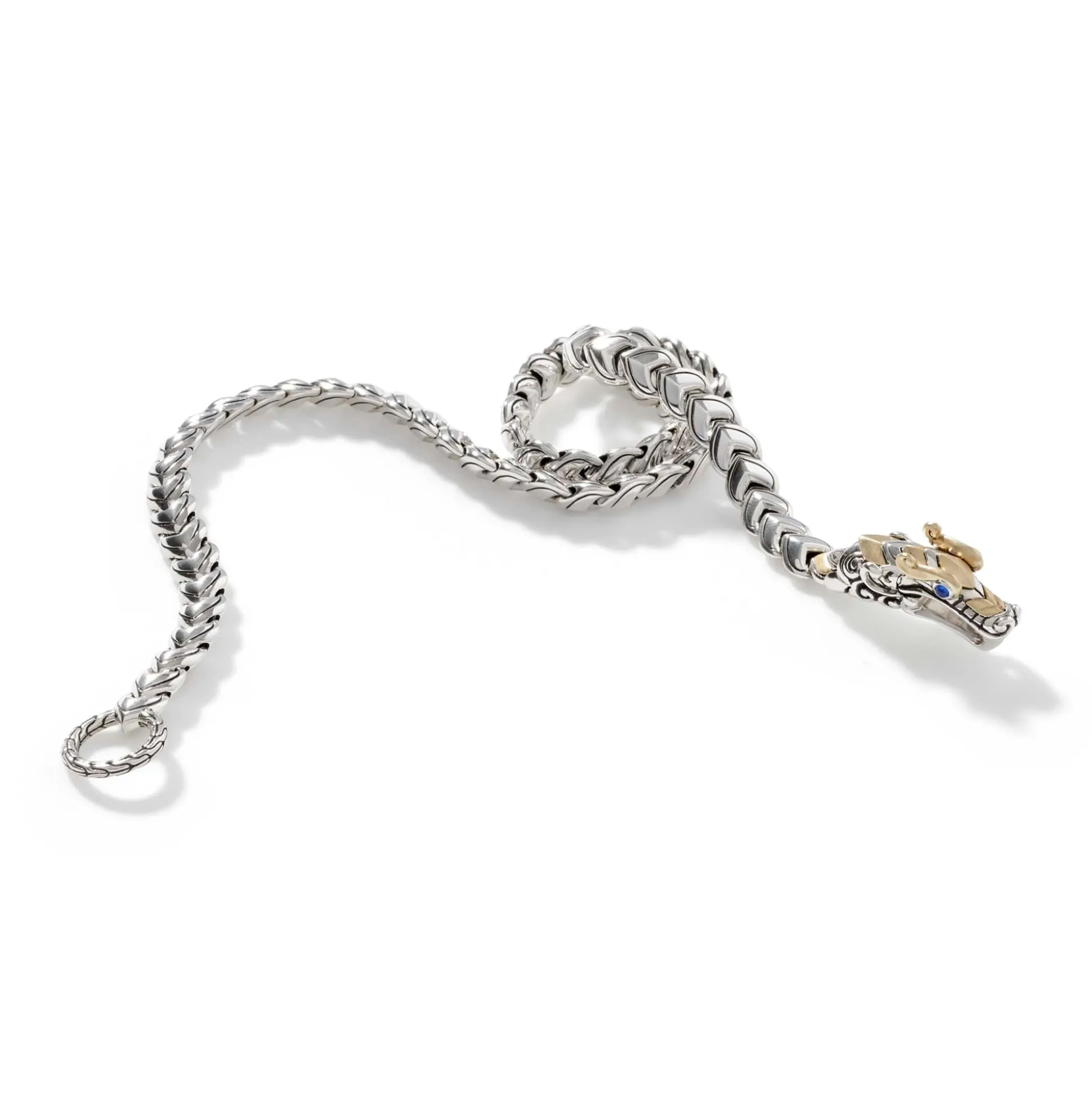 Women John Hardy Chains^Naga Wrap, Sterling Silver, Gold
