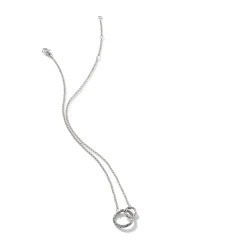 Women John Hardy Layering^Palu Interlocking Necklace, Sterling Silver