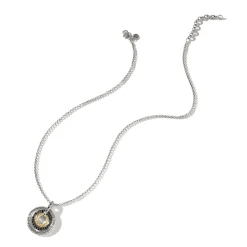 Women John Hardy Pendants^Palu Pendant Necklace, Silver, Gold, Pave