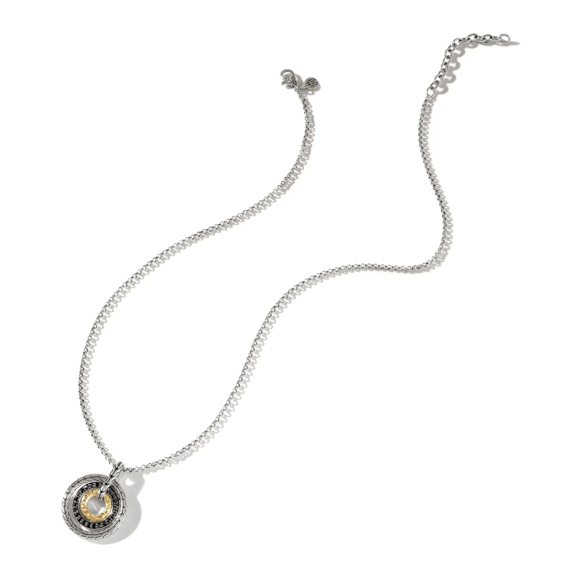 Women John Hardy Pendants^Palu Pendant Necklace, Silver, Gold, Pave