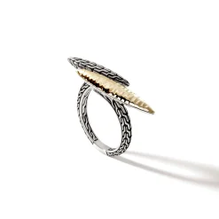 Women John Hardy Statement^Palu Ring, Sterling Silver, Gold