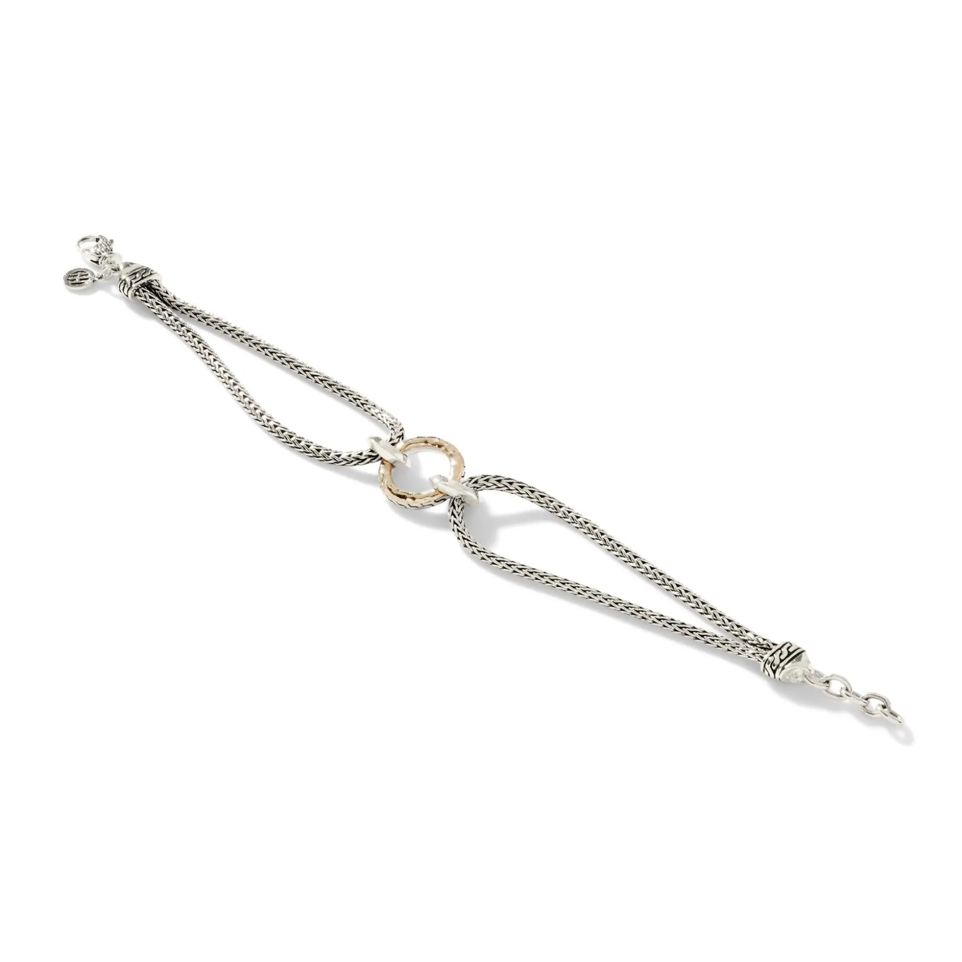 Women John Hardy Chains^Palu Station Bracelet, Sterling Silver, Gold