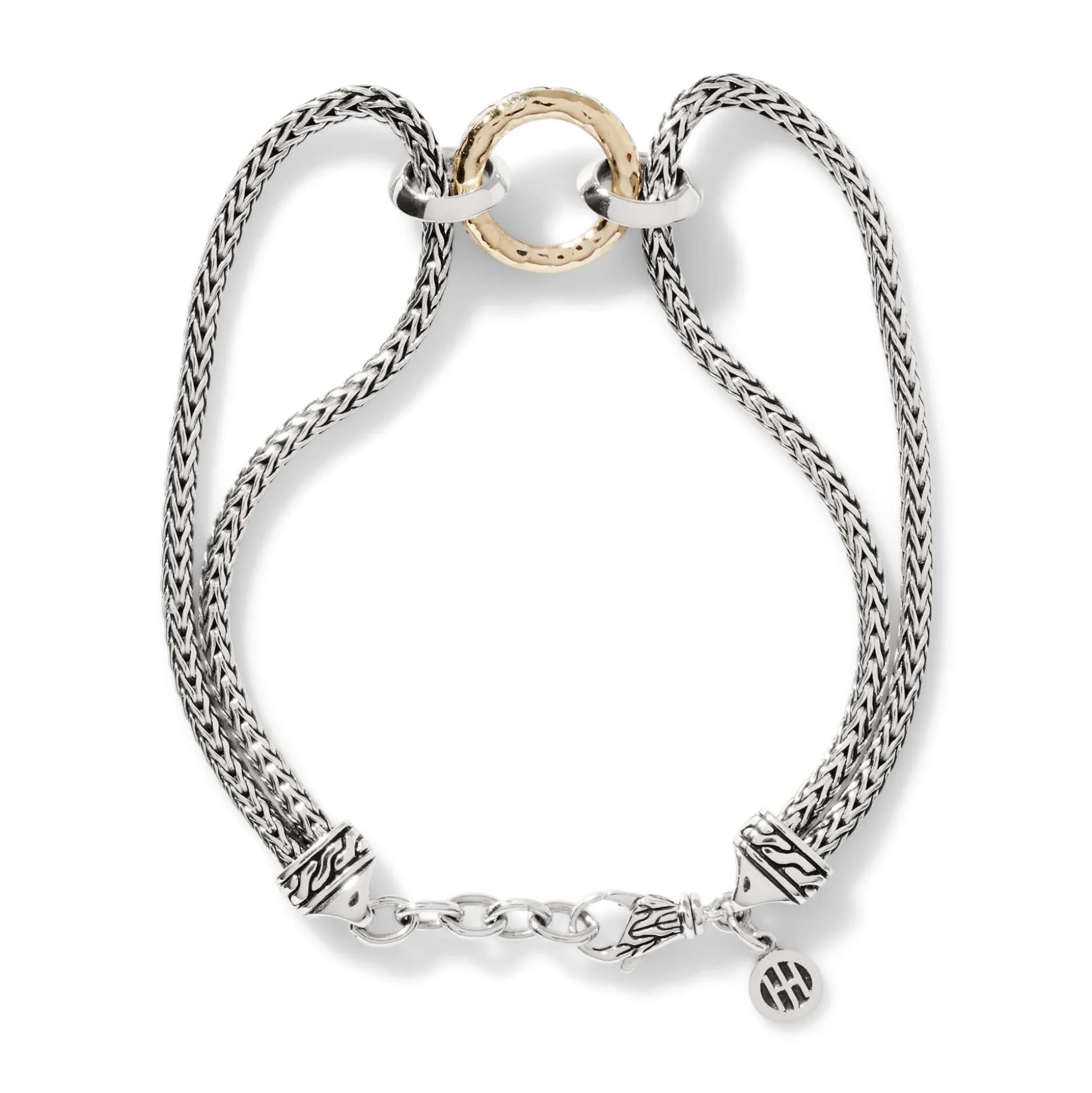 Women John Hardy Chains^Palu Station Bracelet, Sterling Silver, Gold
