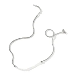 Women John Hardy Layering^Pearl Chain Necklace, Sterling Silver, Slim