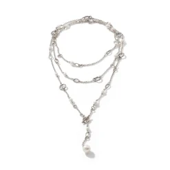 Women John Hardy Layering^Pearl Convertible Sautoir, Sterling Silver