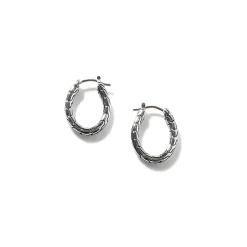 Women John Hardy Statement^Pearl Palu Drop Link Earring, Silver, Gold