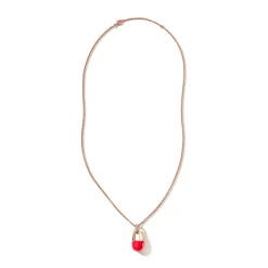 Men John Hardy Tags & Pendants^Pebble Necklace, Gold, Silver, Diamonds