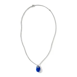 Men John Hardy Tags & Pendants^Pebble Necklace, Sterling Silver, Diamonds