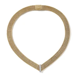 Women John Hardy Statement^Rata Chain Chevron Necklace, Sterling Silver