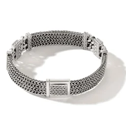 Men John Hardy Chains^Rata Chain Inlay Bracelet, Silver, Gemstone