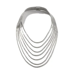 Women John Hardy Statement^Rata Chain Multi Row Necklace, Silver