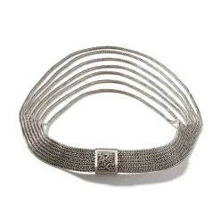 Women John Hardy Statement^Rata Chain Multi Row Necklace, Silver