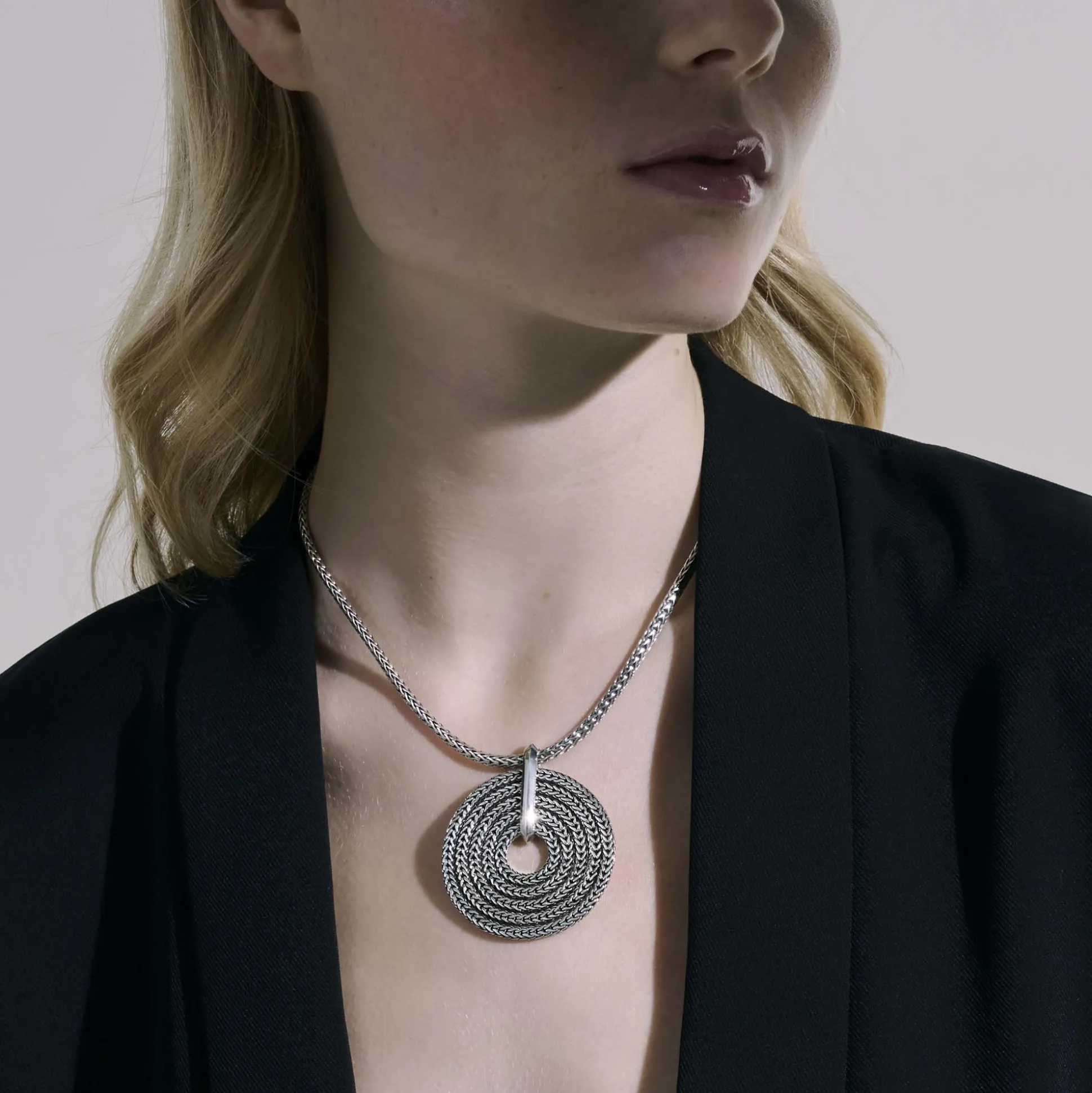 Women John Hardy Pendants^Rata Chain Pendant Necklace, Sterling Silver