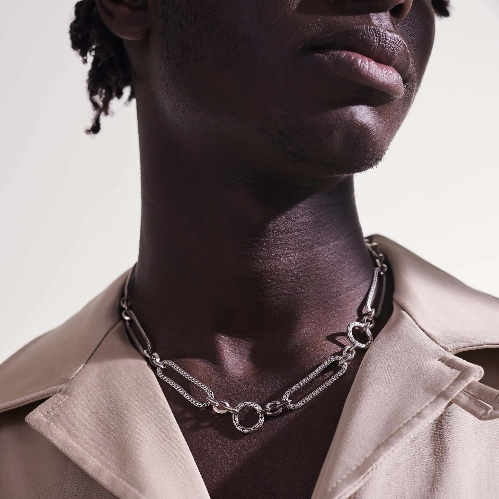 Women John Hardy Layering^Soft Chain Link Necklace, Sterling Silver