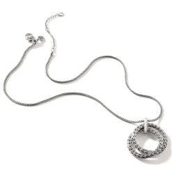 Women John Hardy Pendants^Soft Chain Pendant Necklace, Silver, 1.8Mm