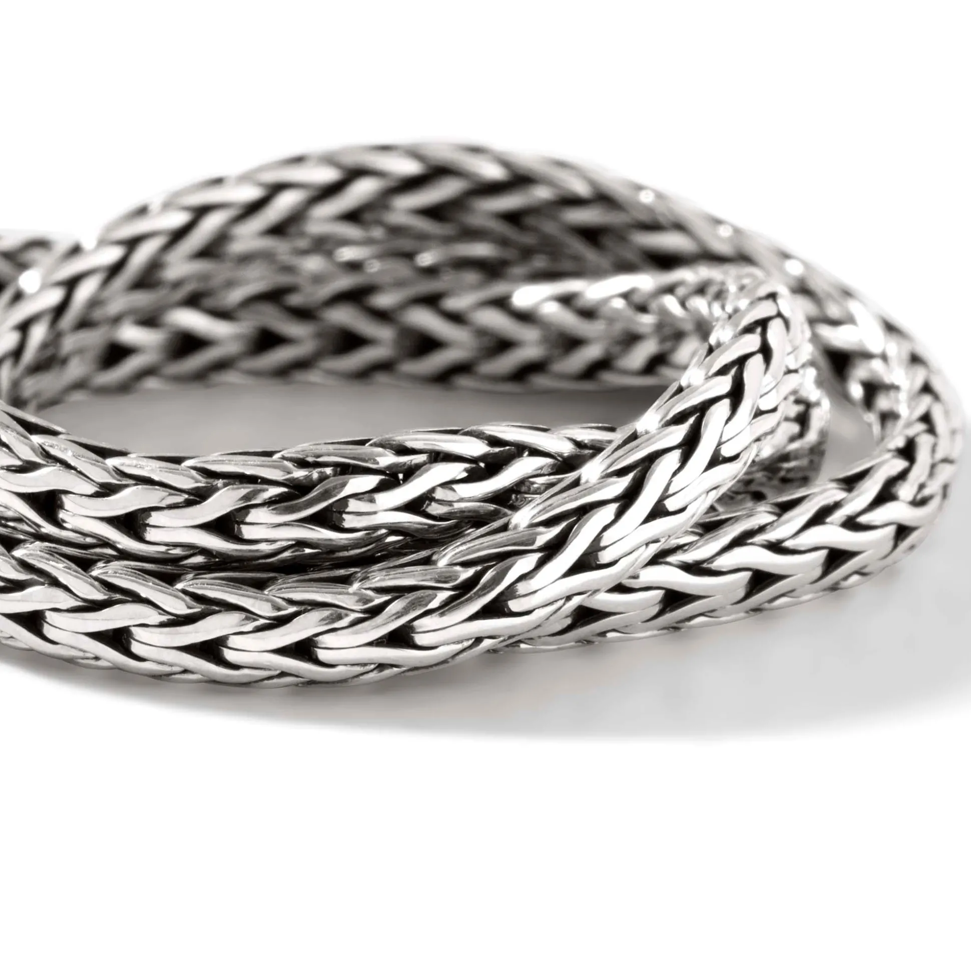 Women John Hardy Soft^Soft Chain Rolling Ring, Sterling Silver