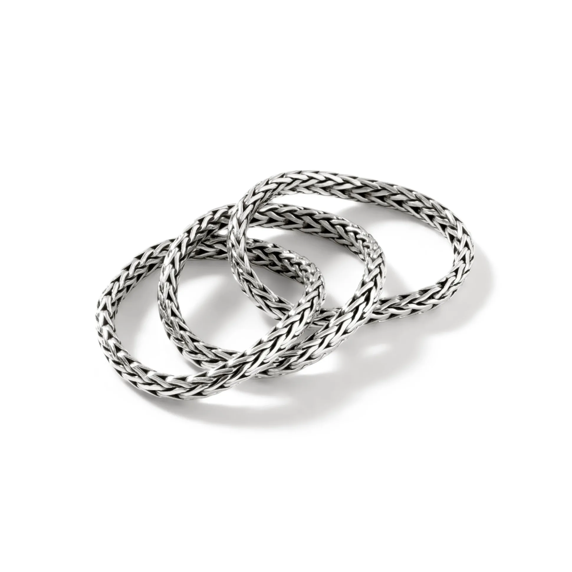 Women John Hardy Soft^Soft Chain Rolling Ring, Sterling Silver