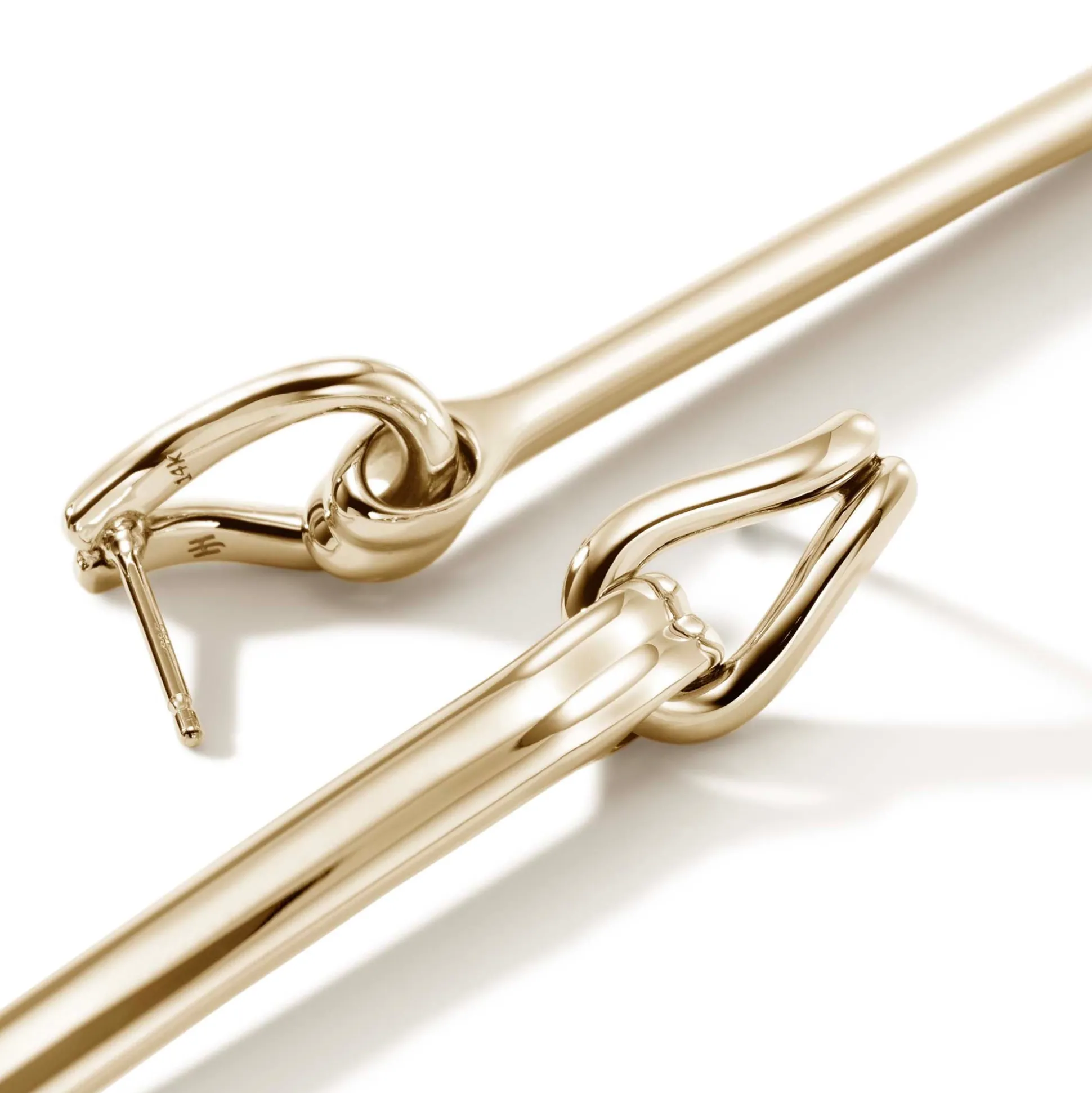 Women John Hardy Drops^Surf Drop Earring, Gold