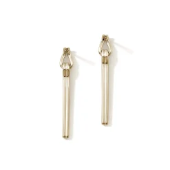 Women John Hardy Drops^Surf Drop Earring, Gold