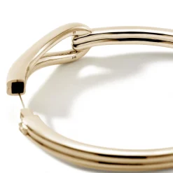 Men John Hardy Cuffs^Surf Hinged Bangle, Sterling Silver