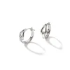 Women John Hardy Statement^Surf Hoop Earring, Sterling Silver, Small