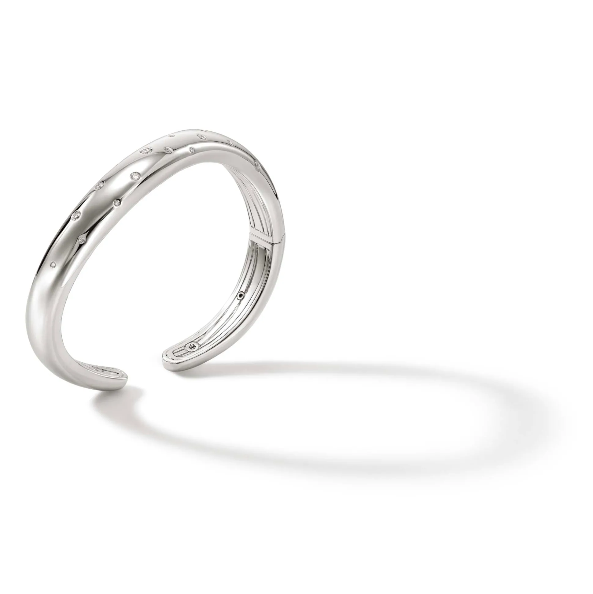 Men John Hardy Cuffs^Surf Kick Cuff, Silver, Diamonds