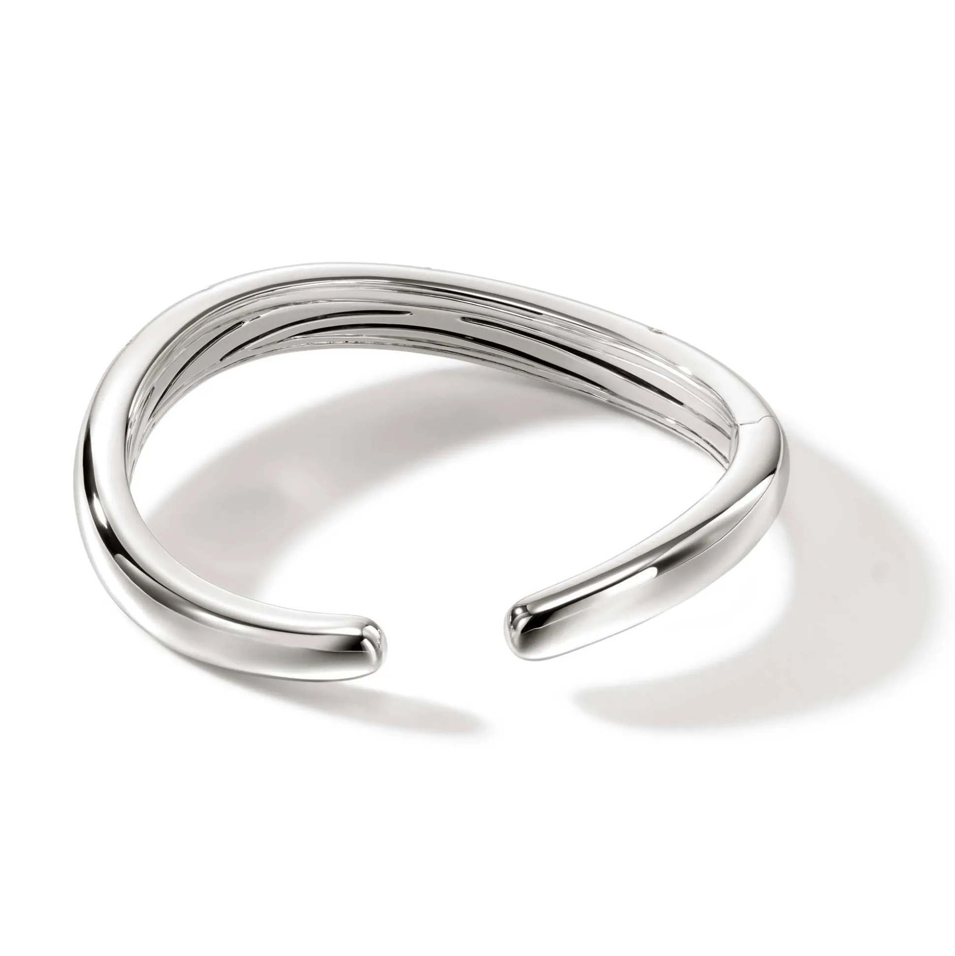 Men John Hardy Cuffs^Surf Kick Cuff, Silver, Diamonds