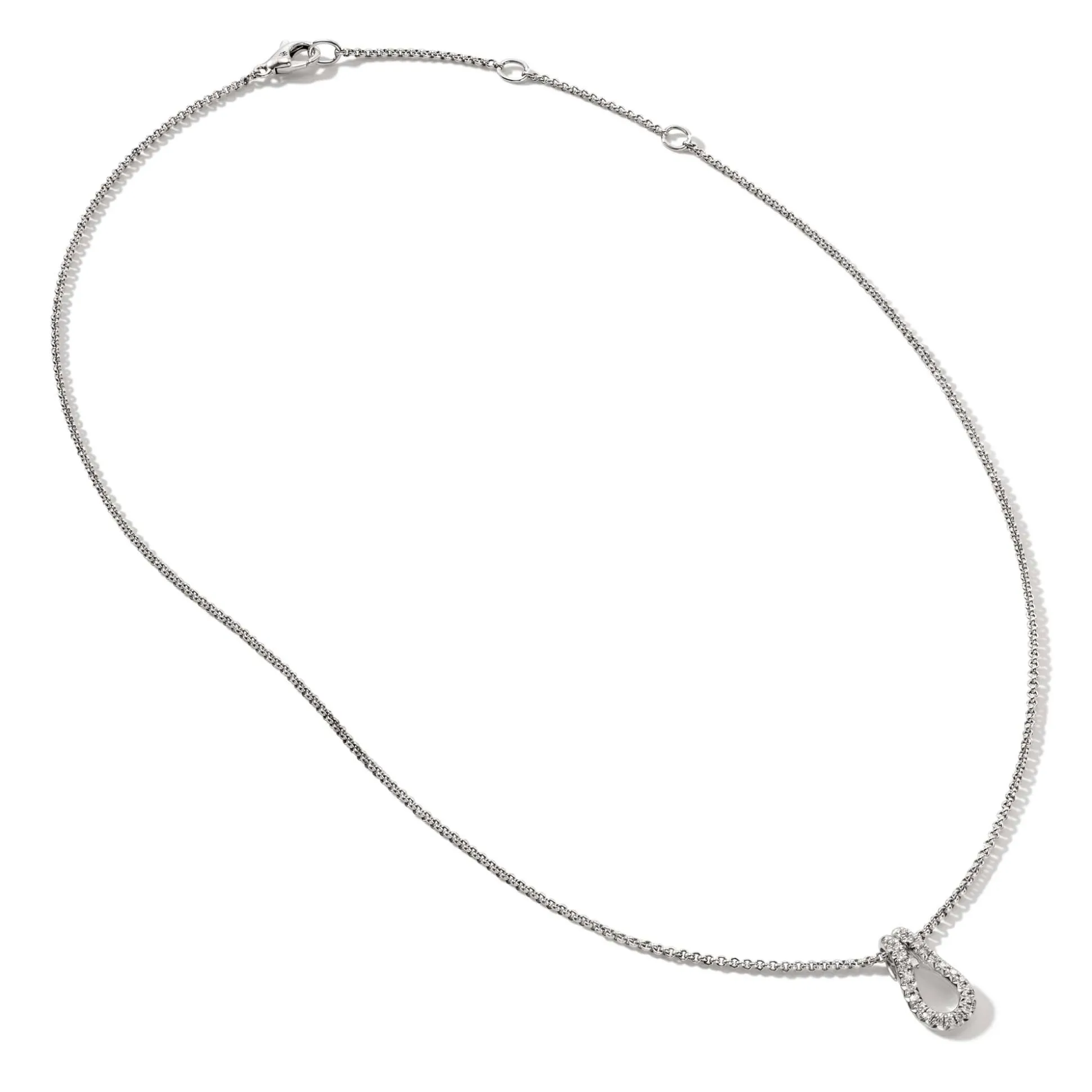 Men John Hardy Tags & Pendants^Surf Pendant Necklace, Gold, Diamonds
