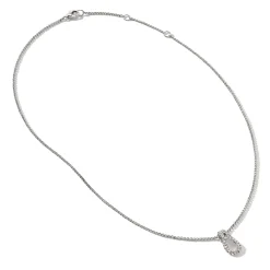 Men John Hardy Tags & Pendants^Surf Pendant Necklace, Silver, Diamonds