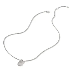 Men John Hardy Tags & Pendants^Surf Pendant Necklace, Silver, Diamonds