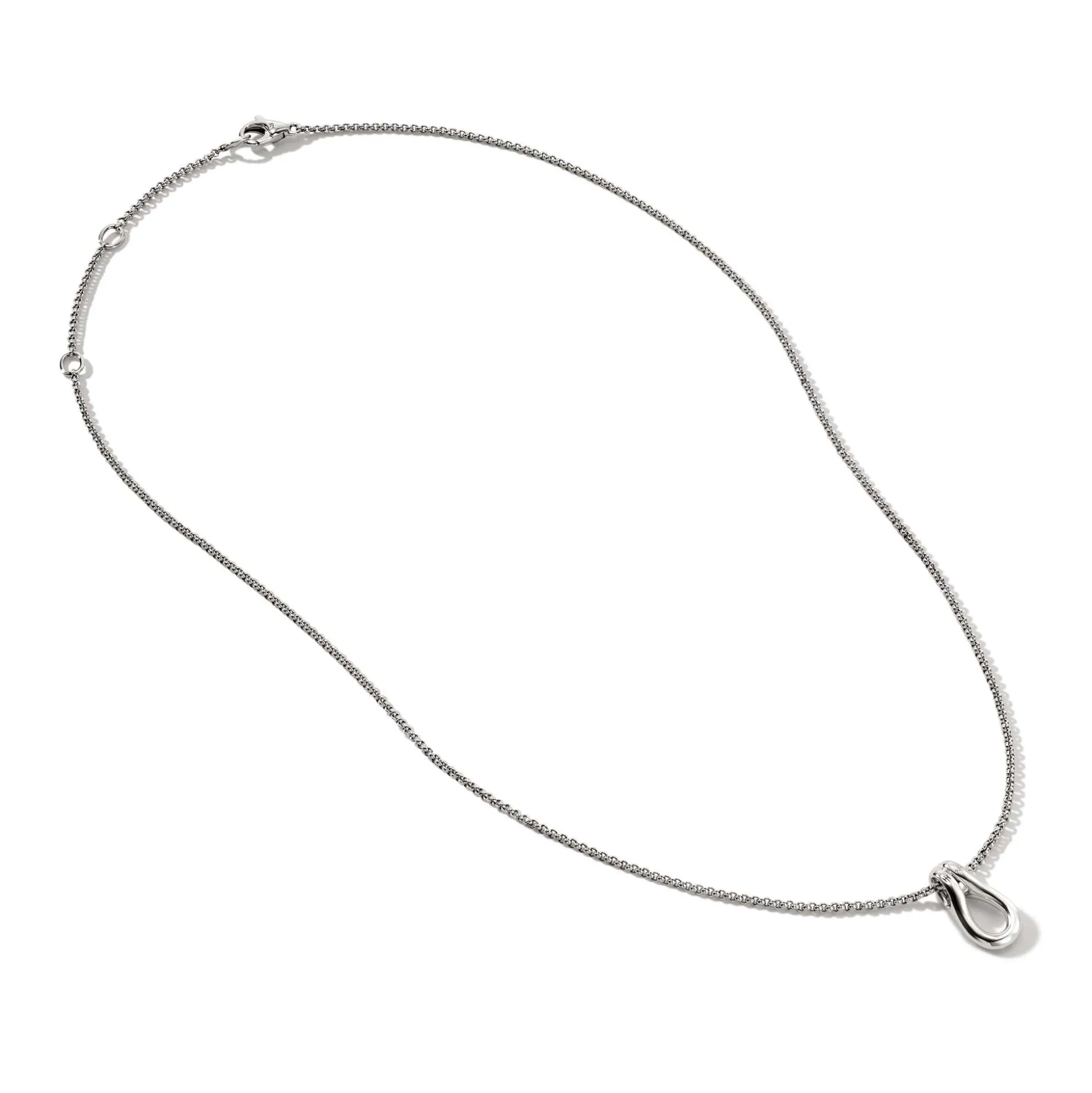 Men John Hardy Tags & Pendants^Surf Pendant Necklace, Silver, Diamonds