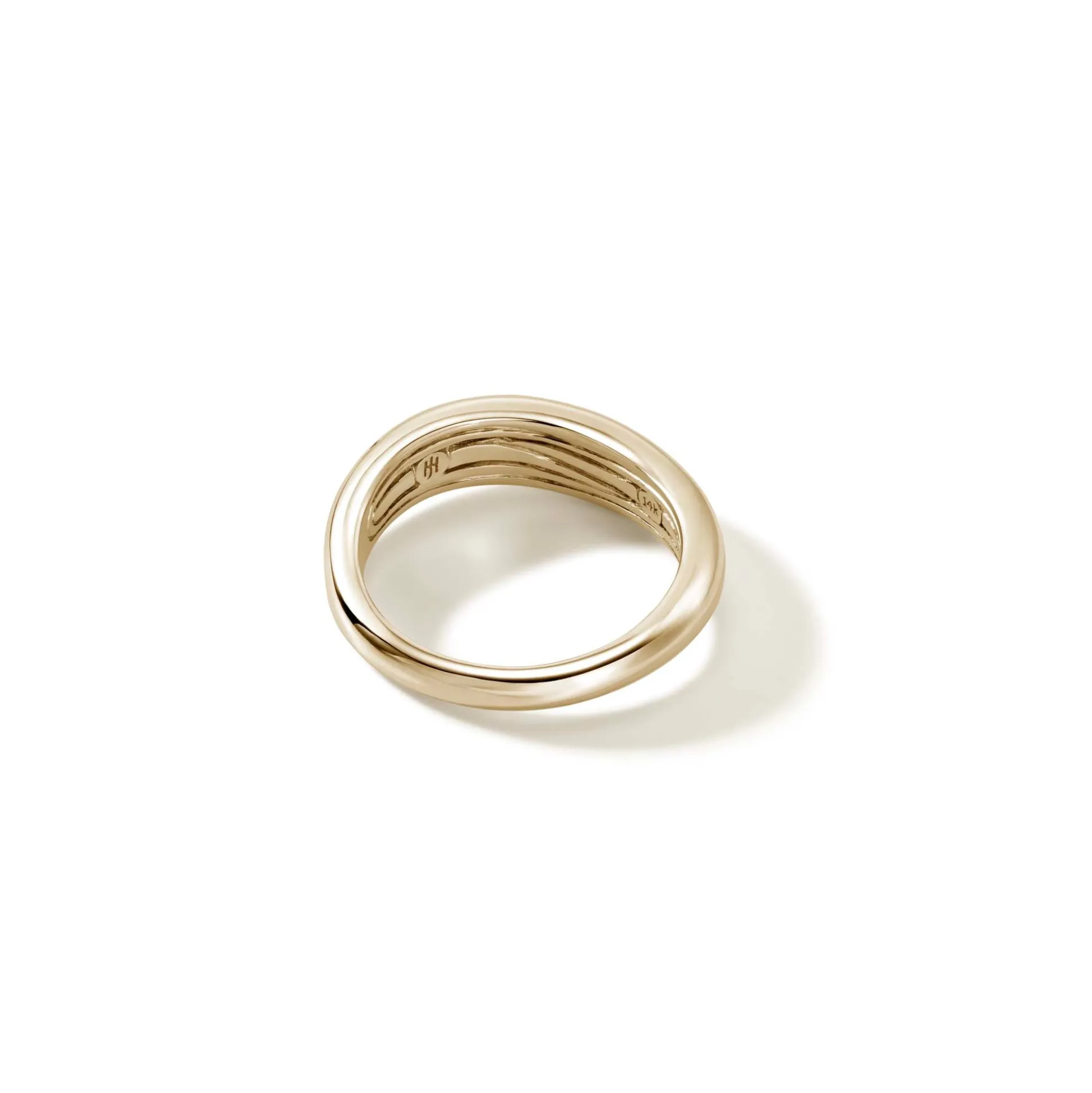 Men John Hardy Bands^Surf Ring, Silver, Diamonds