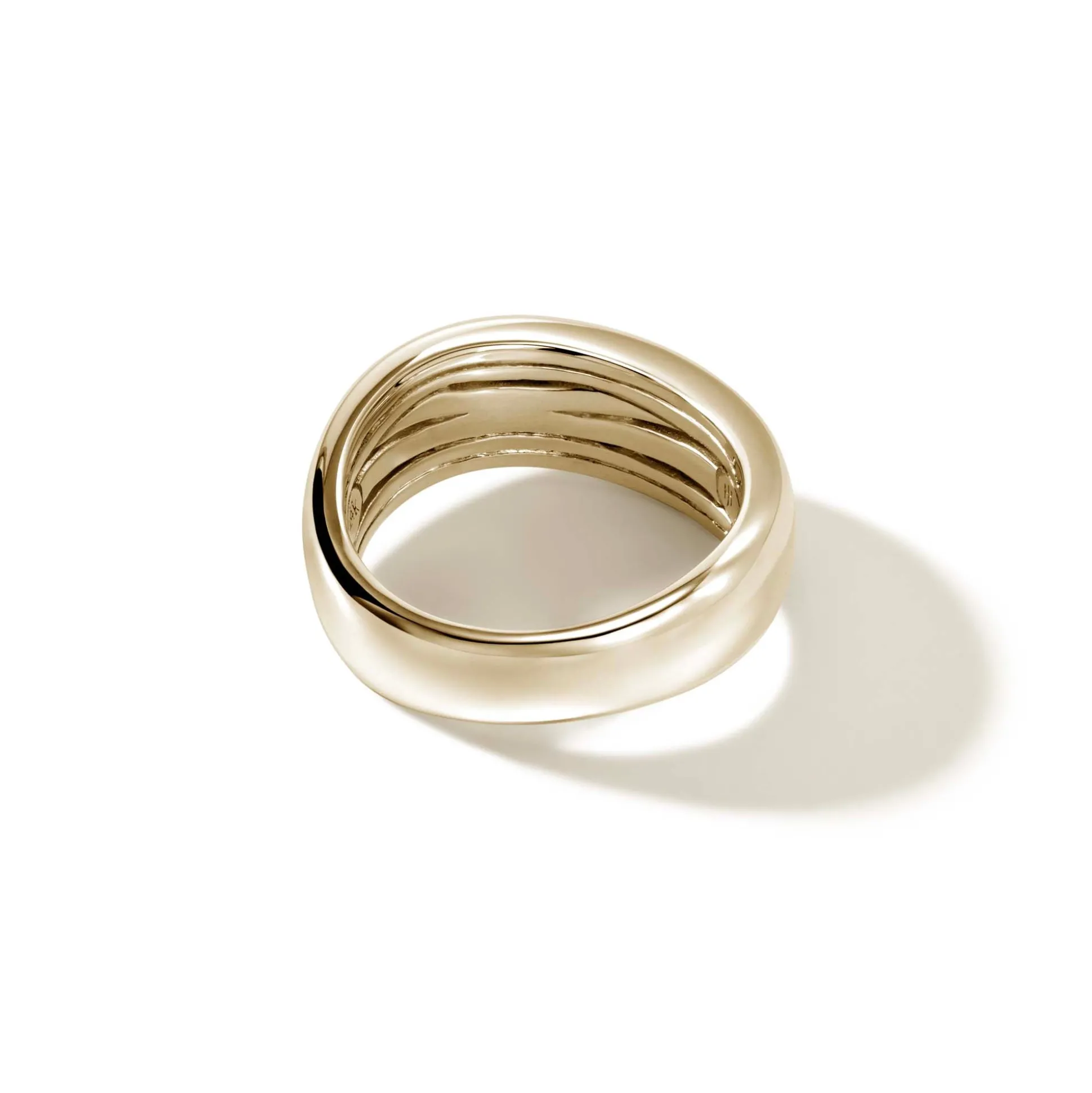 Men John Hardy Bands^Surf Ring, Sterling Silver, Diamonds, Wide
