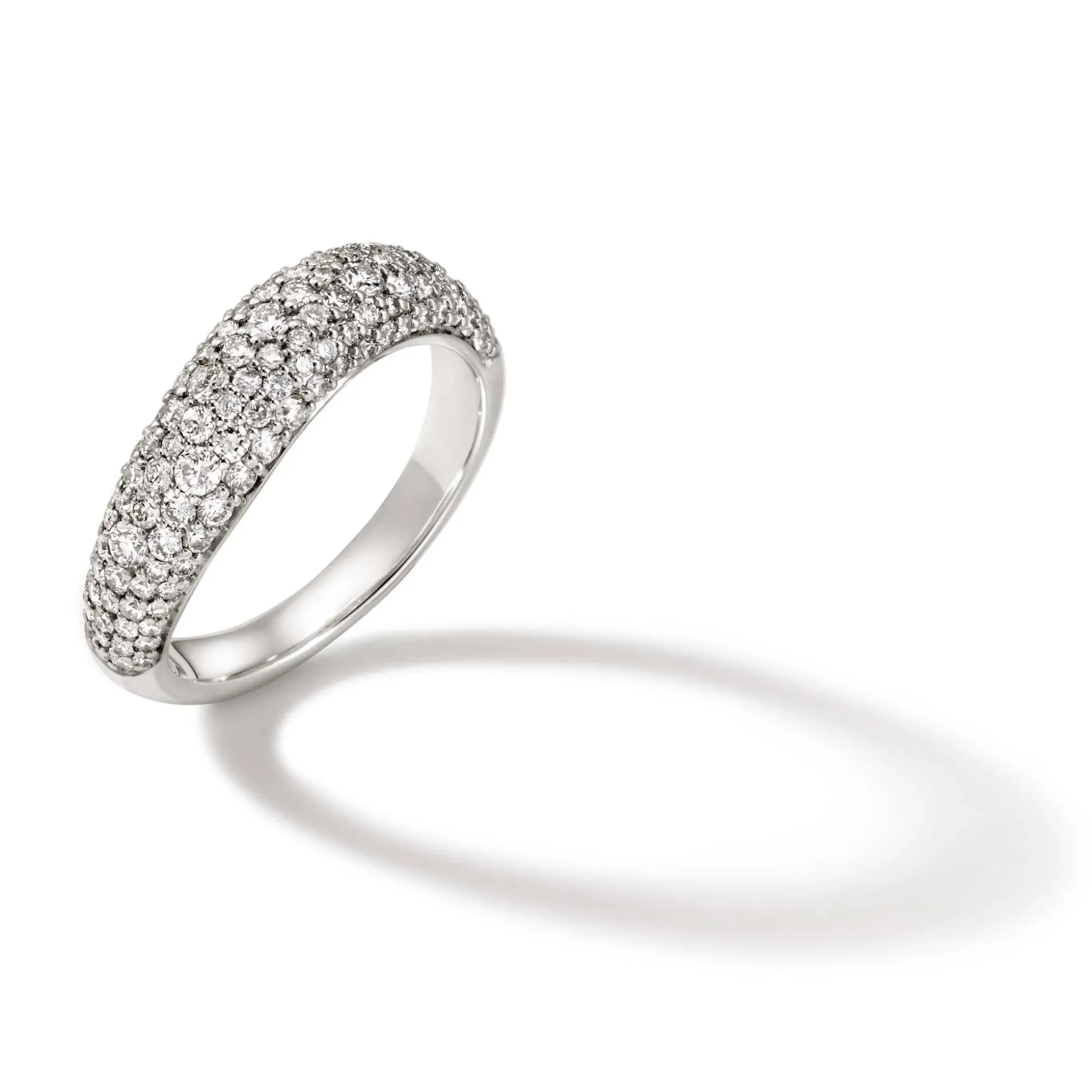 Men John Hardy Bands^Surf Ring, Sterling Silver, Diamonds