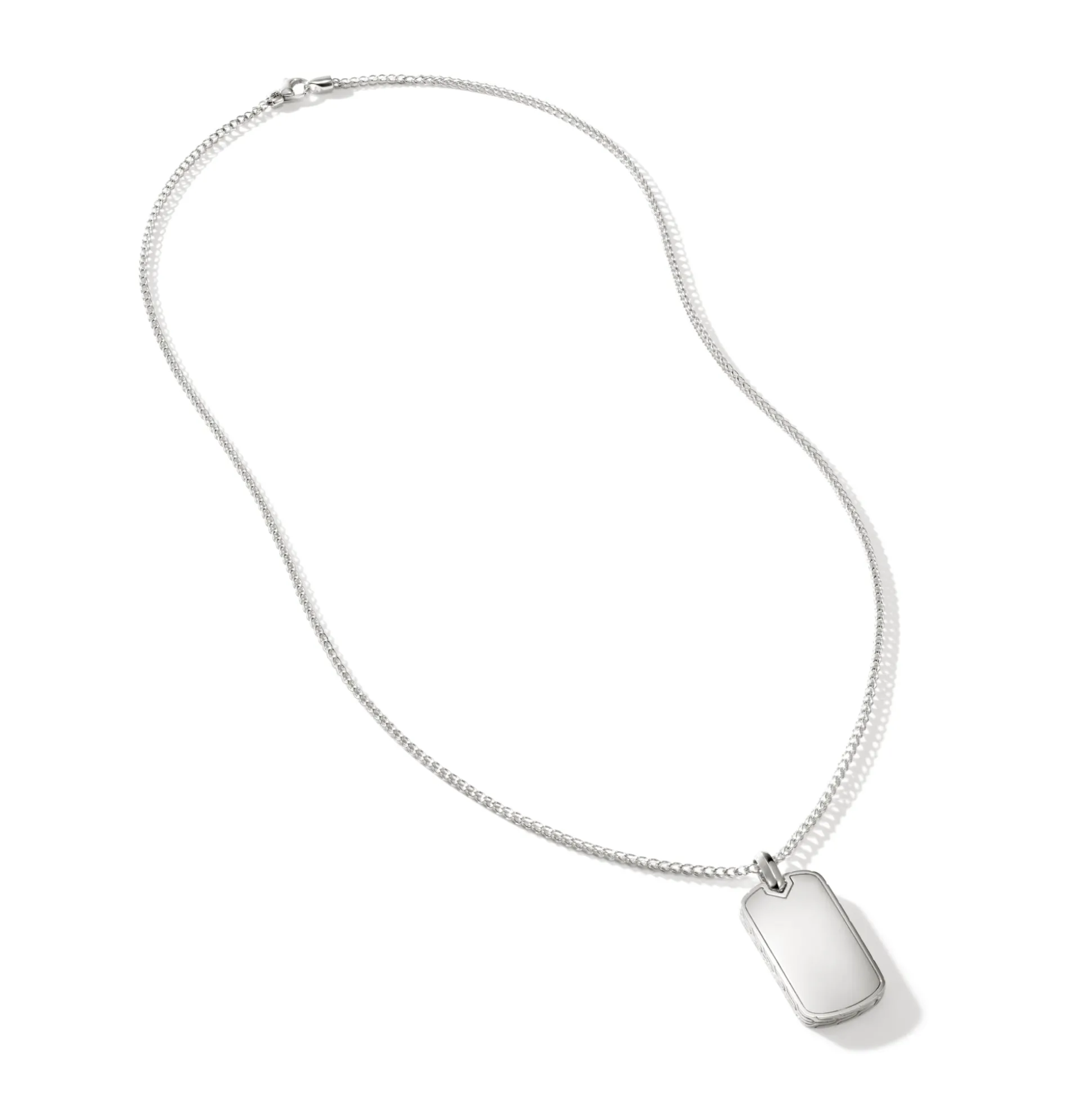Men John Hardy Tags & Pendants^Tag Pendant Necklace, Sterling Silver, Gemstone